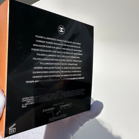 Chanel Eclat Lunaire Oversize Illuminating Face Powder Cuivre Dore Limited Ed - Picture 14 of 15